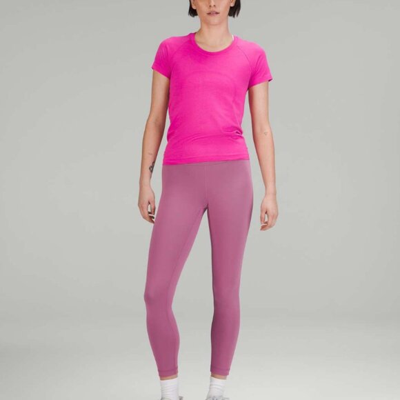 lululemon Wunder Train High-Rise Tight 25" - Velvet Dust Size 10 - Picture 5 of 8